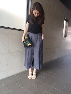 「MAISON DE REEFUR」｜「アイテム（その他）」を使った、a_outfitさん（レディース・160cm）の春コーディネート