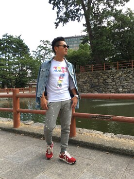 「SCOTCH&SODA（スコッチアンドソーダ）のアイテム（ジャケット/アウター）」を使った、TTTさん（メンズ・165cm）の秋コーディネート