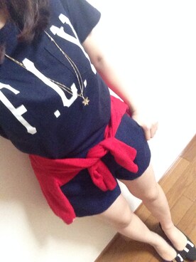 「On board（オンボード）のアイテム」を使った、rururuさん（レディース・158cm）の春コーディネート