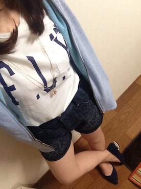 「On board（オンボード）のアイテム」を使った、rururuさん（レディース・158cm）の春コーディネート