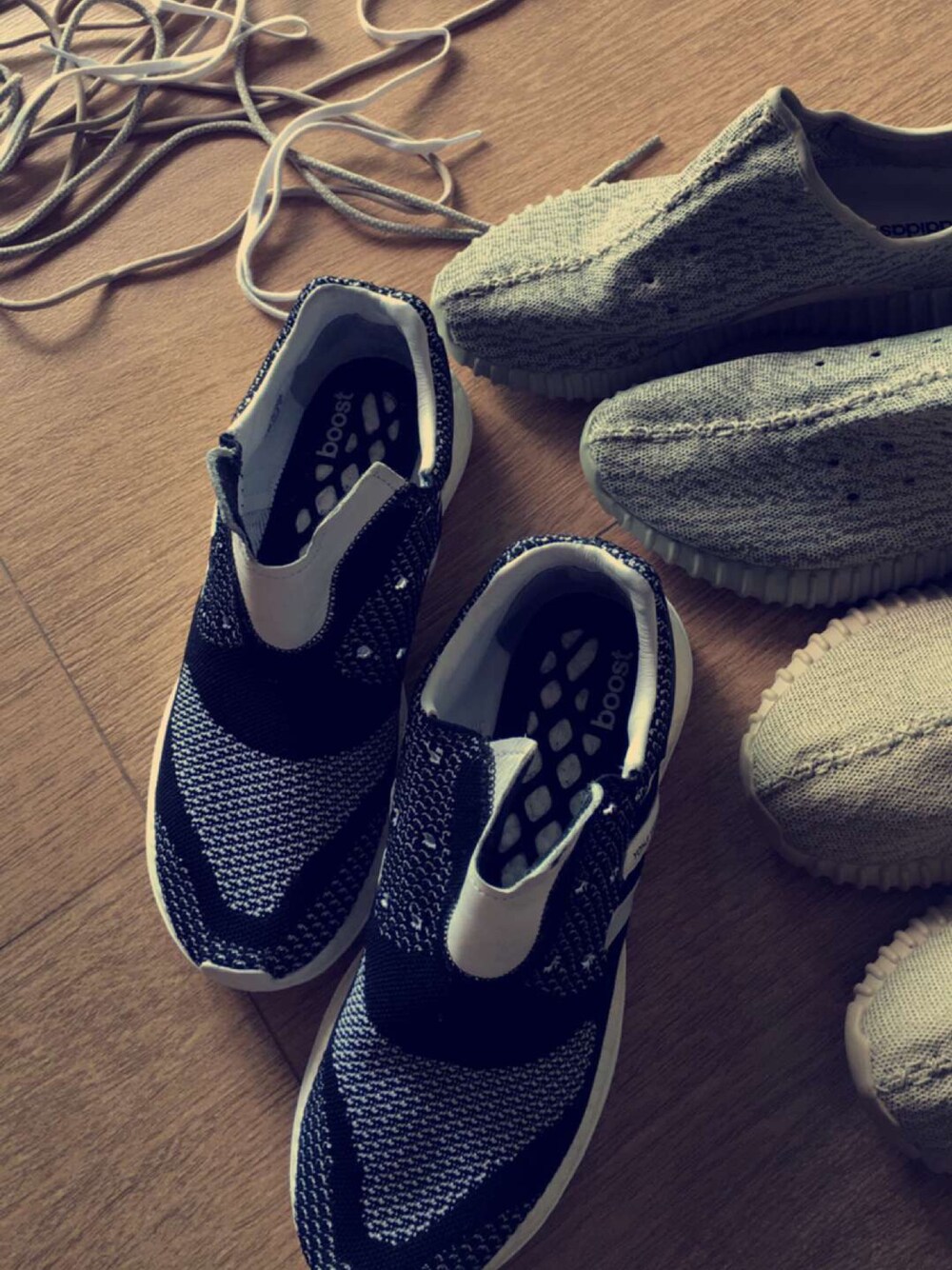 「yohjiyamamoto、adidas、adidas originals、yeezy、yeezyboost、YeezyBoost350、Y-3」｜「Yohji Yamamotoのアイテム（スニーカー、その他）」を使った、Lucas Choiさん（メンズ・170cm）の春コーディネートの1枚目の写真