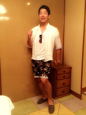 HISANOBUさん（メンズ・180cm）の夏コーディネート