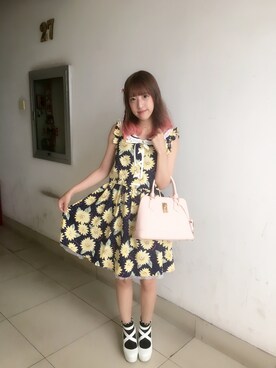 Marukoさん（レディース・155cm）の夏コーディネート