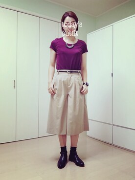 minamiさん（レディース・163cm）の夏コーディネート