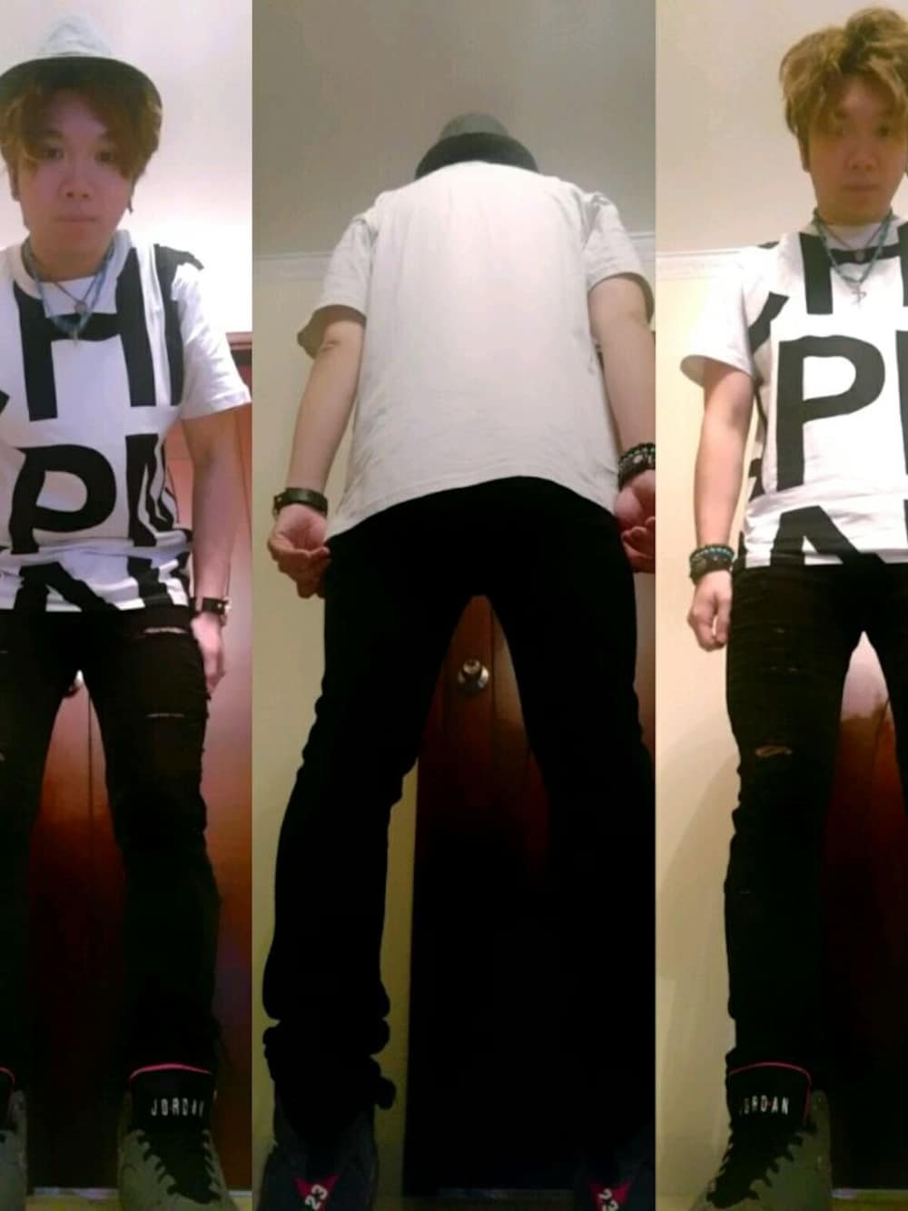 「CHEAP MONDAYのFantastic Tee CM giant（Tシャツ/カットソー、ホワイト系）」を使った、mike_jan_lamさん（メンズ・170cm）の冬コーディネートの1枚目の写真
