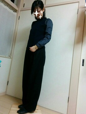 「さむい！」｜akibird39さん（レディース・164cm）の春コーディネート