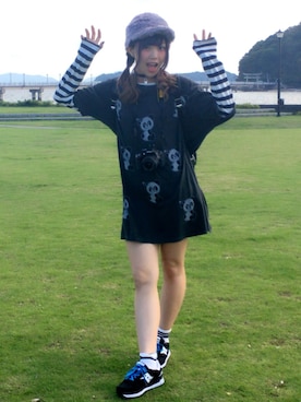 「BUBBLES（バブルス）のアイテム（バッグ）」を使った、寺沢ありす    アイドル教室さん（レディース・162cm）の秋コーディネート