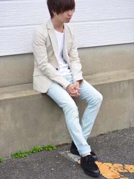 けんさん(メンズ・168cm)の春コーディネート