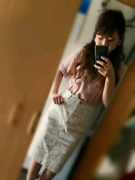 「シャーベットカラー」｜meicoさん（レディース・154cm）の夏コーディネート