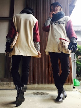 SNTRSさん（メンズ・168cm）の冬コーディネート