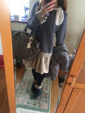 るにゃさん（レディース・143cm）の冬コーディネート