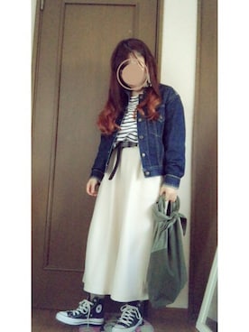 aさん（レディース・148cm）の春コーディネート