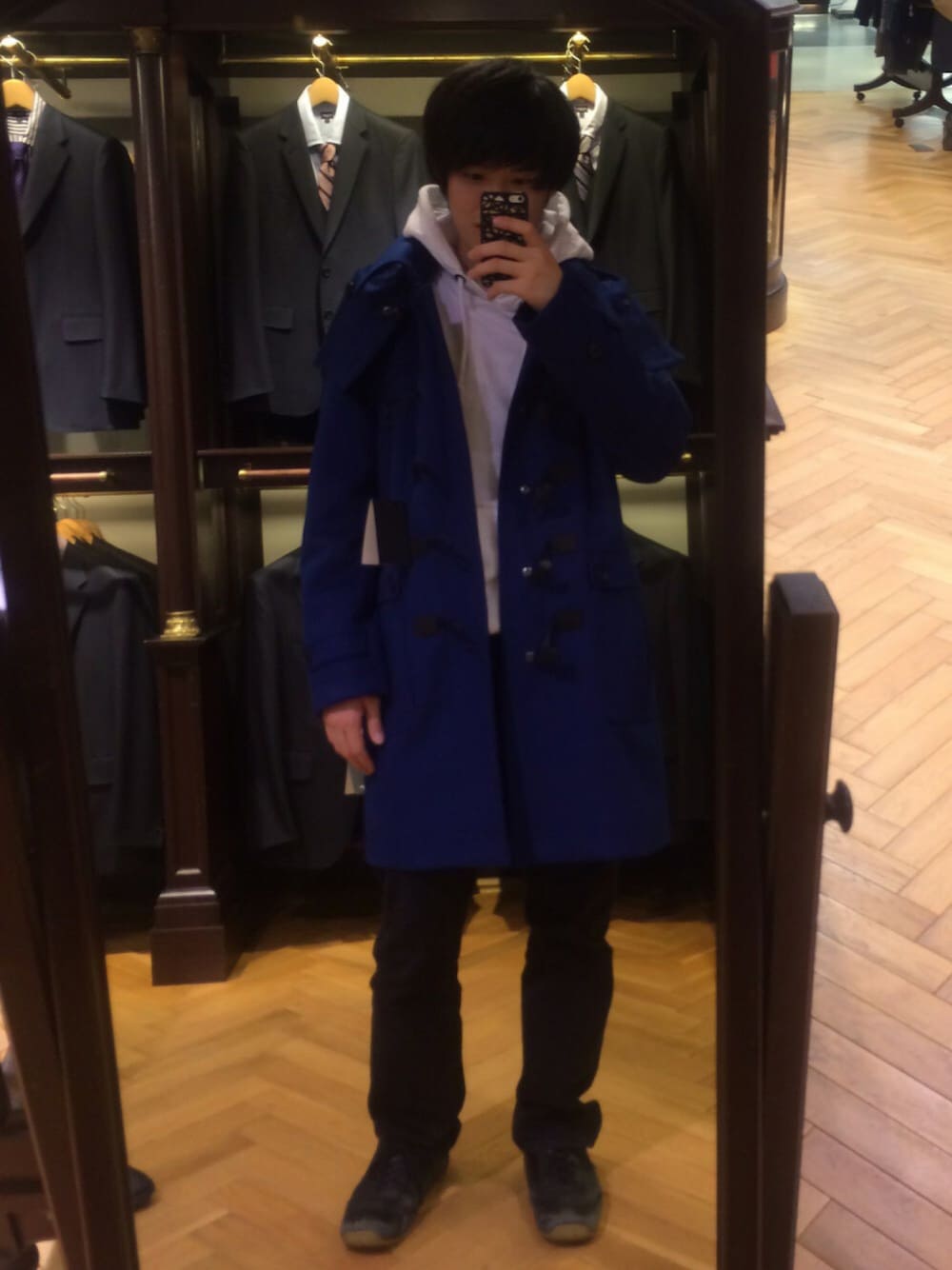 ⭐︎年末セール⭐︎ Paul Smith Collection ダッフルコート Paul Smithのダッフルコートを使ったメンズ人気ファッション