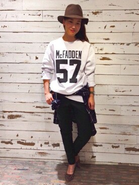 relume 名古屋店 スタッフさん(レディース・160cm)の秋コーディネート