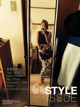 本澤まゆさんのコーディネート