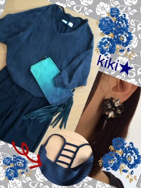 kikiさん（レディース・155cm）の春コーディネート