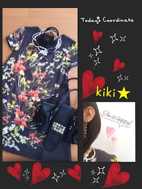 「sister」｜「アイテム（ワンピース/ドレス）」を使った、kikiさん（レディース・155cm）の春コーディネート