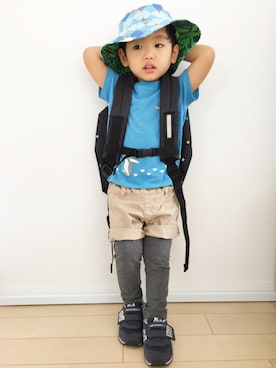 yさん（キッズ・90cm）の夏コーディネート