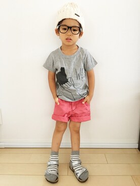 yさん（キッズ・90cm）の夏コーディネート