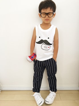 yさん（キッズ・100cm）の夏コーディネート