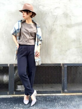 「gallardagalante」｜「アイテム（パンプス）」を使った、GALLARDAGALANTEさん（レディース・162cm）の夏コーディネート