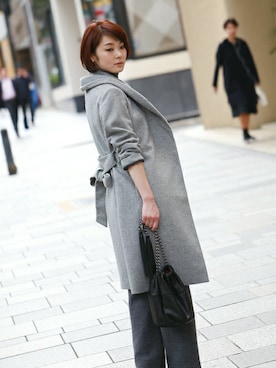 「gallardagalante」｜「アイテム（その他アウター）」を使った、GALLARDAGALANTEさん（レディース・165cm）の秋コーディネート