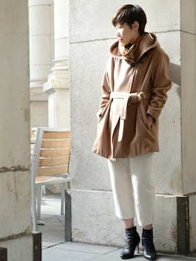 「gallardagalante」｜「アイテム（その他アウター）」を使った、GALLARDAGALANTEさん（レディース・160cm）の秋コーディネート