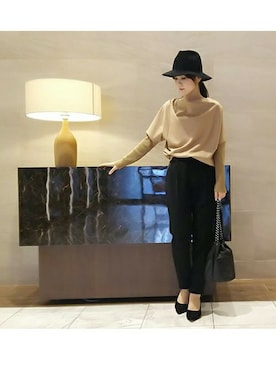 「gallardagalante」｜「アイテム（パンプス）」を使った、GALLARDAGALANTEさん（レディース・158cm）の秋コーディネート