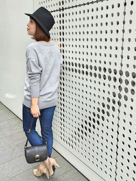 「アイテム（ブーティ、ベージュ系）」を使った、GALLARDAGALANTEさん（レディース・160cm）の秋コーディネート