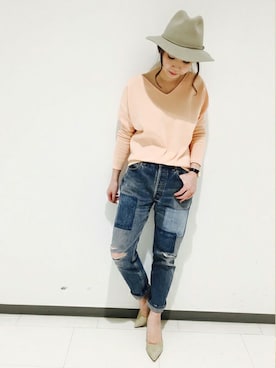 「gallardagalante」｜「アイテム（パンプス）」を使った、GALLARDAGALANTEさん（レディース・157cm）の冬コーディネート