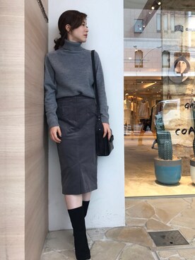 GALLARDAGALANTEさん(レディース・161cm)の冬コーディネート