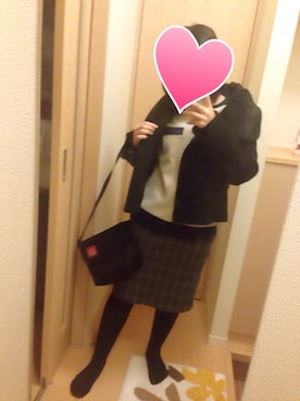 ちゃんりつさん(レディース・151cm)の冬コーディネート