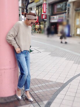 「simple」｜YUKINObySEEPS仙台フォーラスさん（レディース・157cm）の秋コーディネート