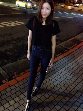 「MEIER.Q（マイヤーキュー）のアイテム（その他）」を使った、Joanneさん（レディース・168cm）の夏コーディネート