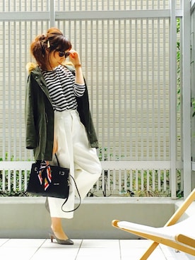 aさん（レディース・164cm）の春コーディネート