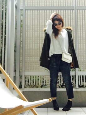 aさん(レディース・164cm)の春コーディネート