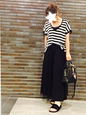 aさん（レディース・164cm）の夏コーディネート