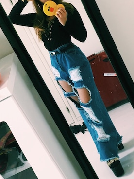 Kahoさん（レディース・148cm）の春コーディネート