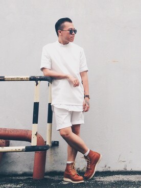 「Void Watches（ ヴォイド・ウォッチ）のアイテム」を使った、Kevin Chong さん（メンズ・168cm）の春コーディネート