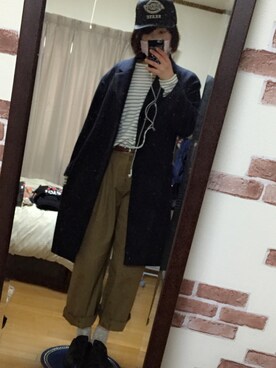 み   い    。さん（レディース・168cm）の冬コーディネート