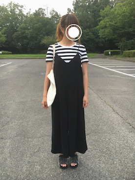 「wearモンスト部」｜hanakoさん（レディース・158cm）の夏コーディネート