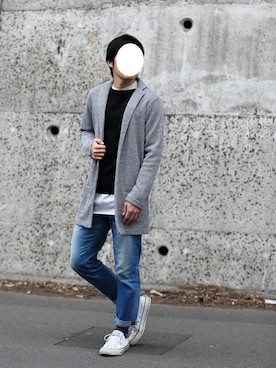 DZさん(メンズ・163cm)の春コーディネート