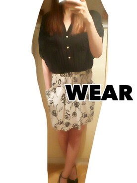 「Sariah（サリア）のアイテム」を使った、Red Bullさん（レディース・168cm）の夏コーディネート