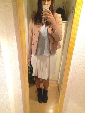 「MINIMUM（ミニマム）のアイテム（バッグ）」を使った、Red Bullさん（レディース・168cm）の秋コーディネート