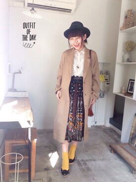 「まいフェス 3」｜sanさん（レディース・155cm）の秋コーディネート