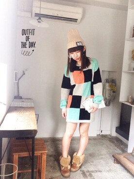 「WEAR BOOK CAFE」｜sanさん（レディース・155cm）の秋コーディネート