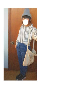 S e Nさん（レディース・159cm）の冬コーディネート