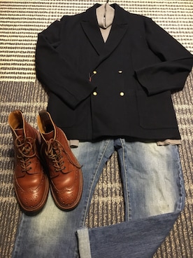 moranmanさん（メンズ・168cm）の冬コーディネート