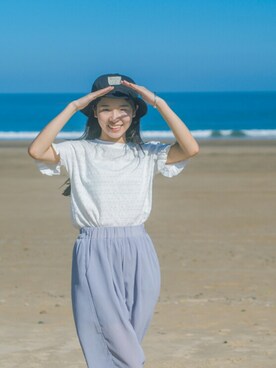 「Seaside」｜Abao阿包さん（レディース・161cm）の秋コーディネート