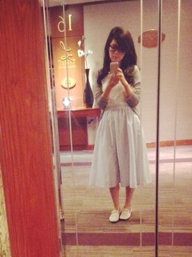 「STARMIMI（スターミミ）のアイテム（その他アウター）」を使った、chanel choさん（レディース・157cm）の夏コーディネート